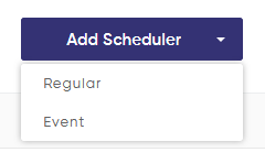 regular event scheduler