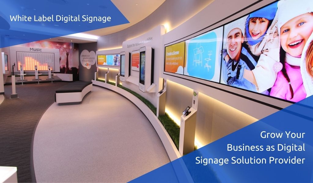 white label digital signage helps in grow your business