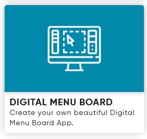 digital menu board app