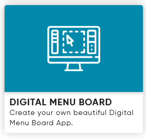 digital menu board app