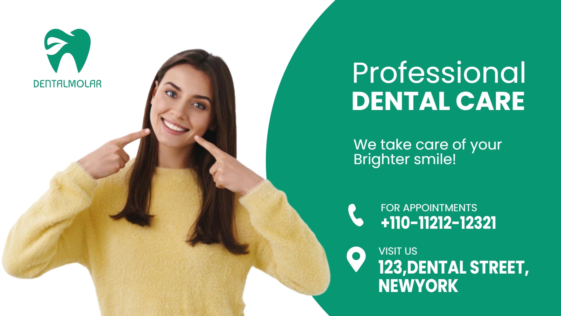 promote your dental clinic contact details