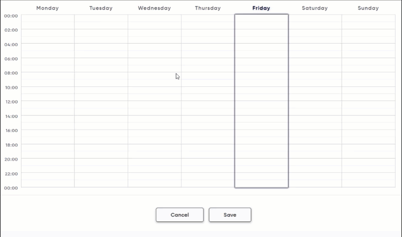 how easy to create drag and drop schedular