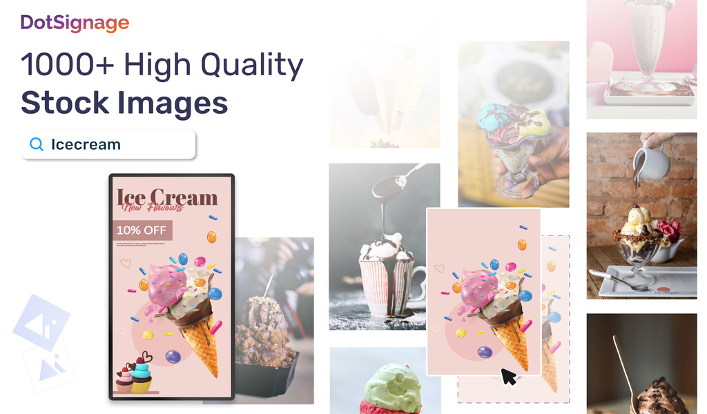 dotsignage food photos for digital menu boards