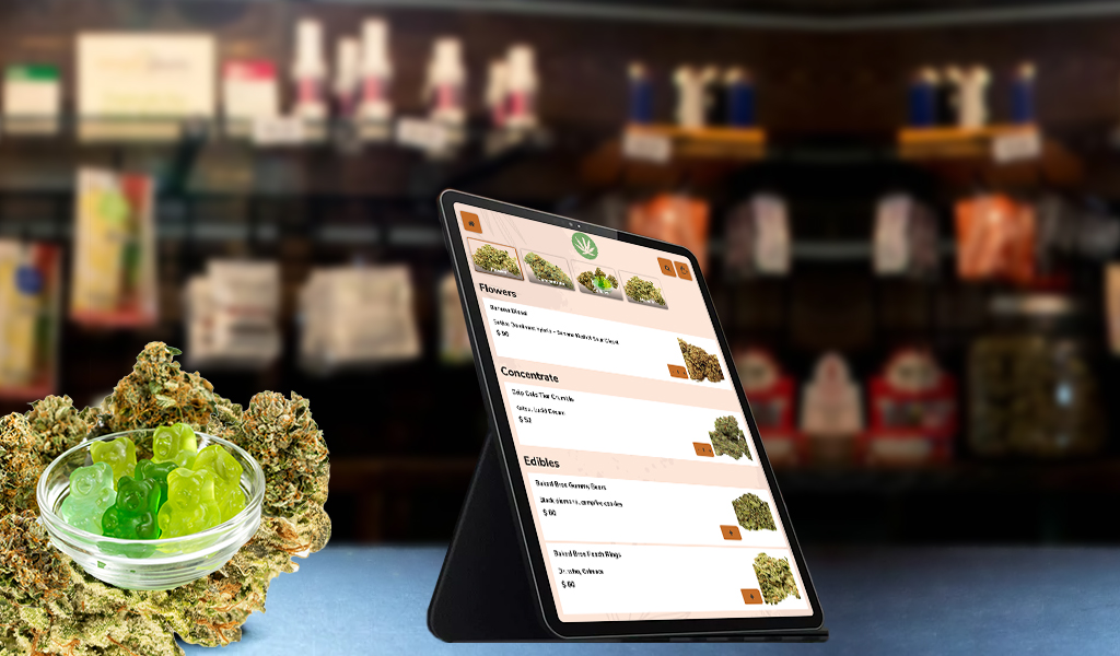 marijuana dispensary tablet ordering