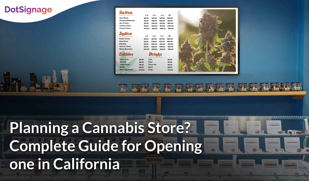 planning a cannabis store how to start