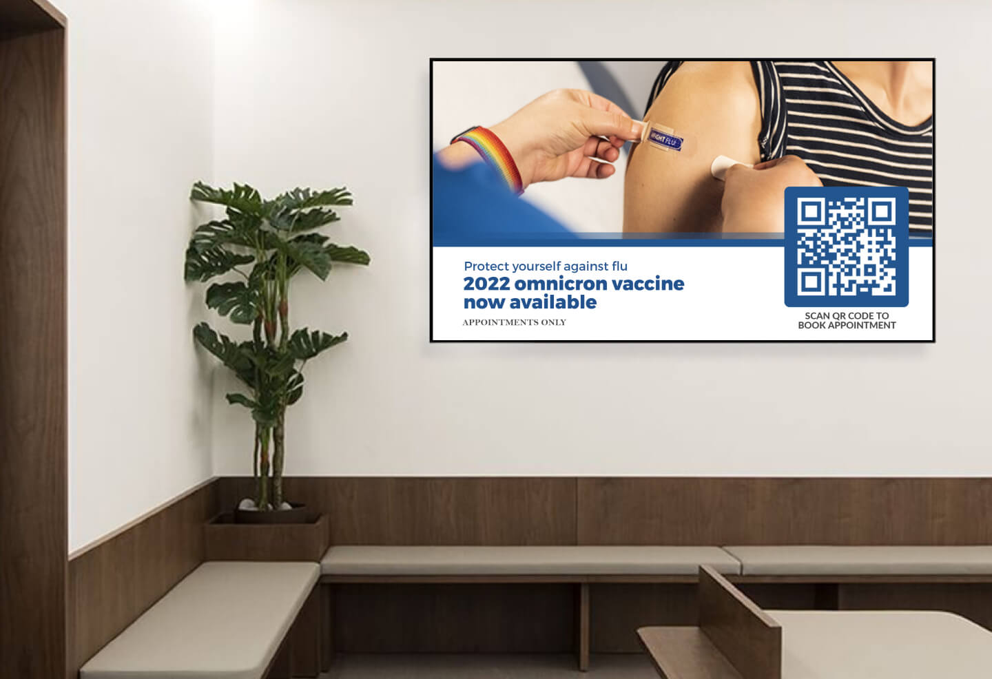 healthcare digital signage