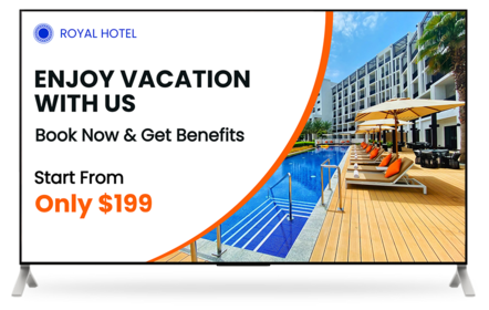 promote hotel offer