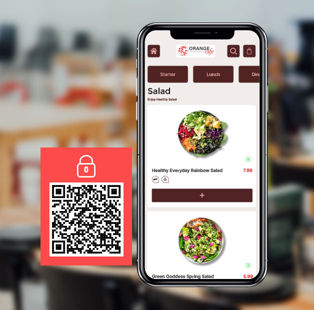 update your menu with same qr code