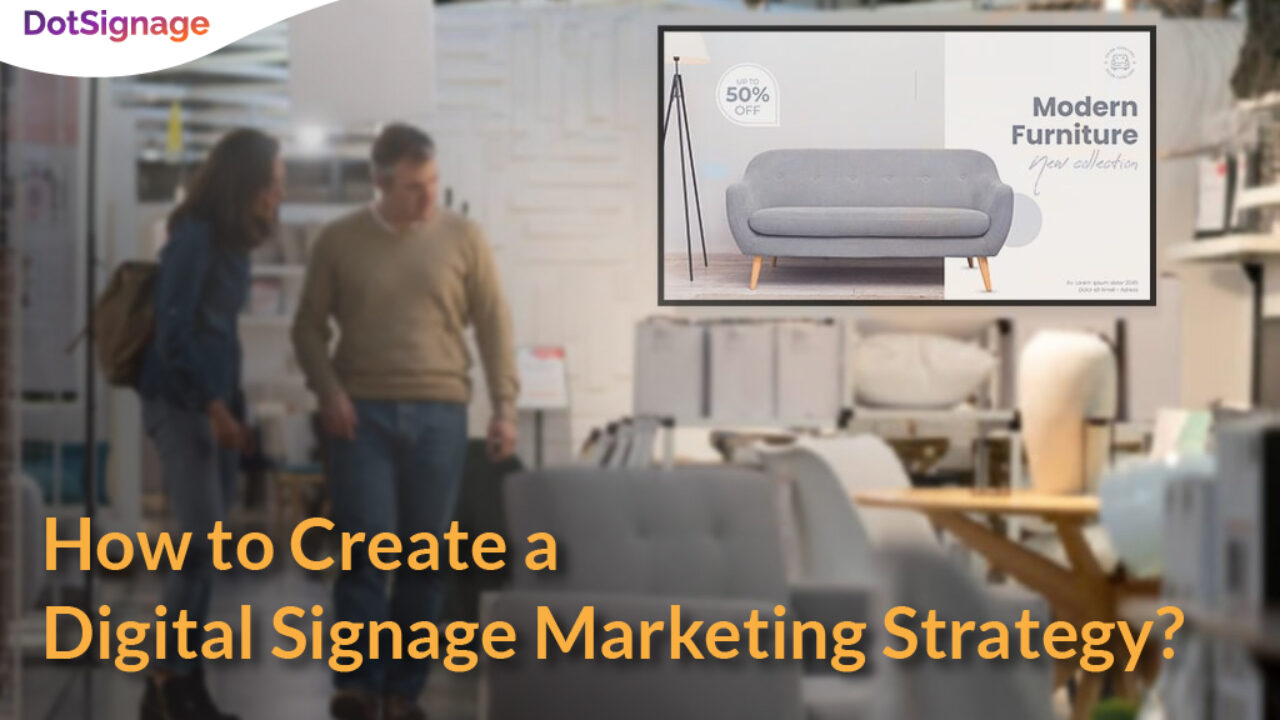 Signage Strategy Display Marketing Strategy