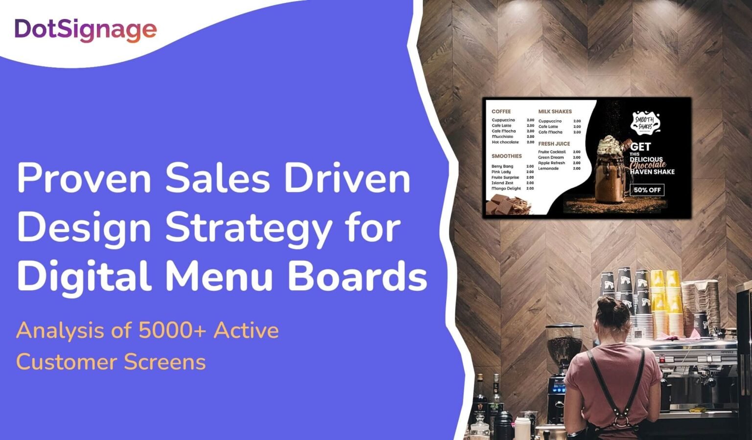digital menu boards design strategy