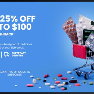 medicine offer promotion template