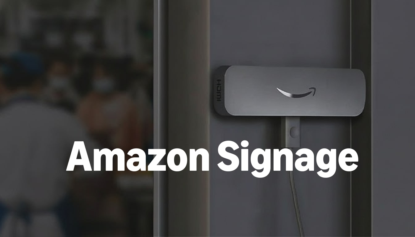 connect amazon signage stick to tv