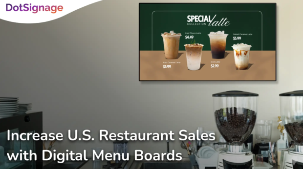 boost restaurant revenue with digital menu boards