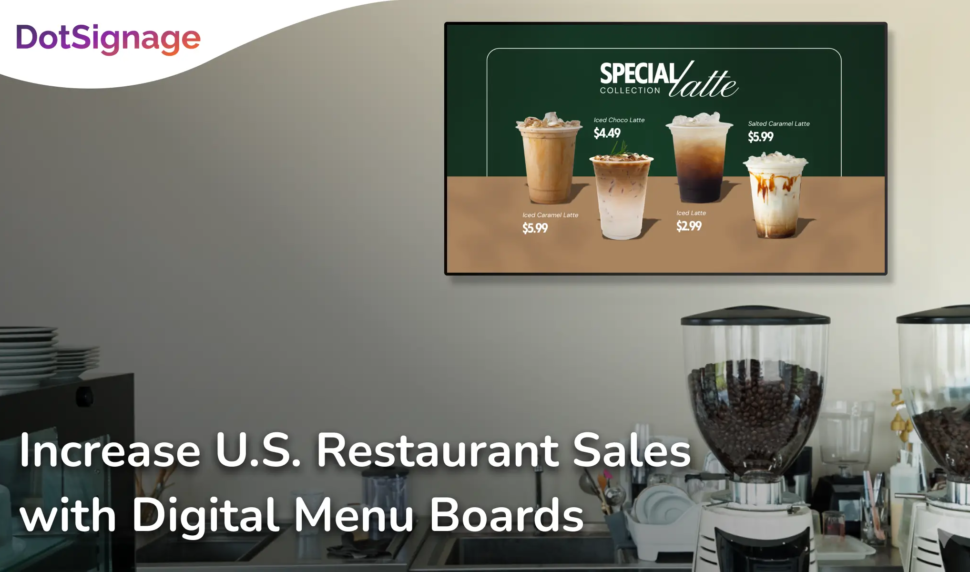 boost restaurant revenue with digital menu boards