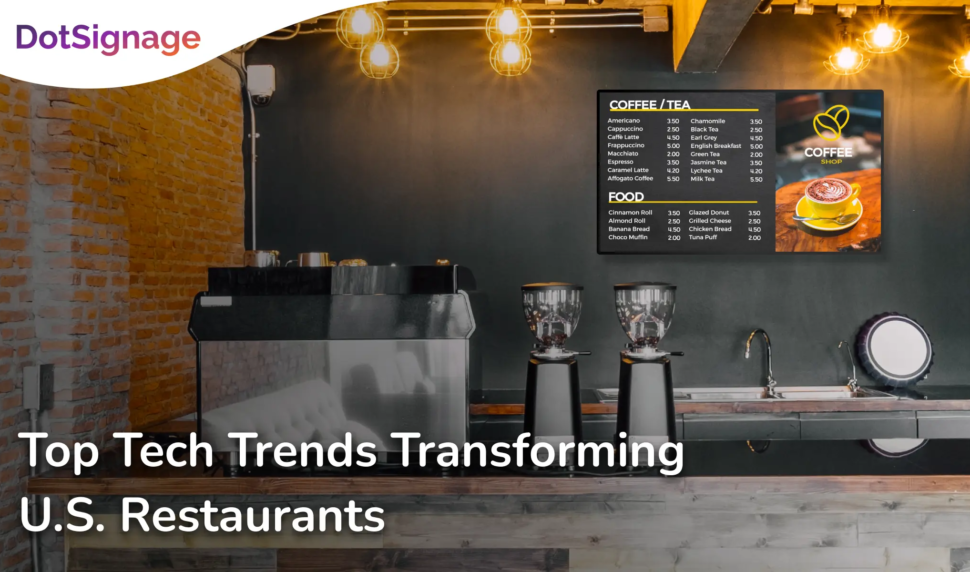top tech trends transforming us restaurants