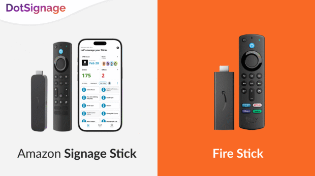 amazon signage stick vs fire stick comparison